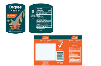 Artwork (Degree Advanced Protection Adventure Antiperspirant Deodorant    Artwork)